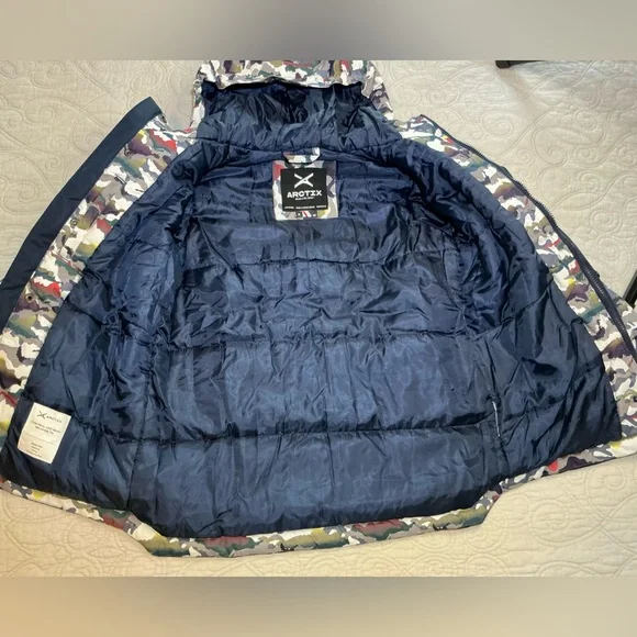 NEW! Arctix Camo Slalom Insulated Winter Jacket boys Size Med NWOT - Picture 8 of 15